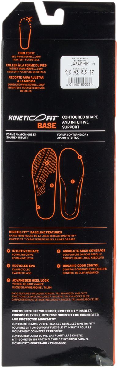 Women's Kinetic Fit Base AL Footbed - Insoles / Merrell Outlet