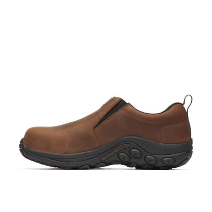 Men - Jungle Moc Leather Hi-Vis Carbon Fiber Low Wide Width - Slip Ons / Merrell Sale