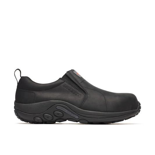 Men - Jungle Moc Leather Hi-Vis Carbon Fiber Low Wide Width - Slip Ons / Merrell Outlet