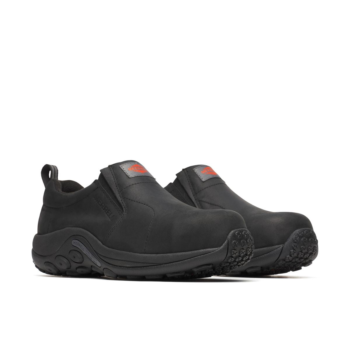Men - Jungle Moc Leather Hi-Vis Carbon Fiber Low Wide Width - Slip Ons / Merrell Outlet