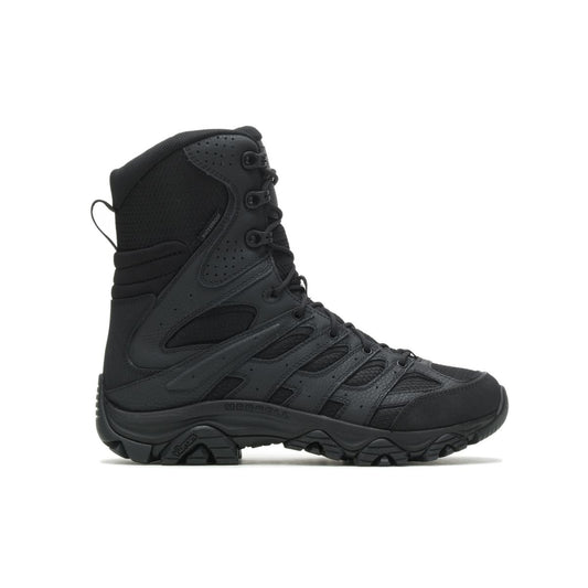 Men - Moab 3 8" Tactical Zip Waterproof Wide Width - Boots / Merrell Outlet