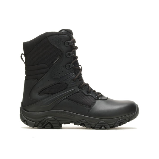 Men Moab 3 8" Tactical Zip Waterproof Wide Boots / Merrell Outlet